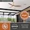 Vaxcel Curtiss Satin Brass Mid-Century Modern MCM Wood Propeller Ceiling Fan with LED Light Kit and Remote F0097 - alternate 6